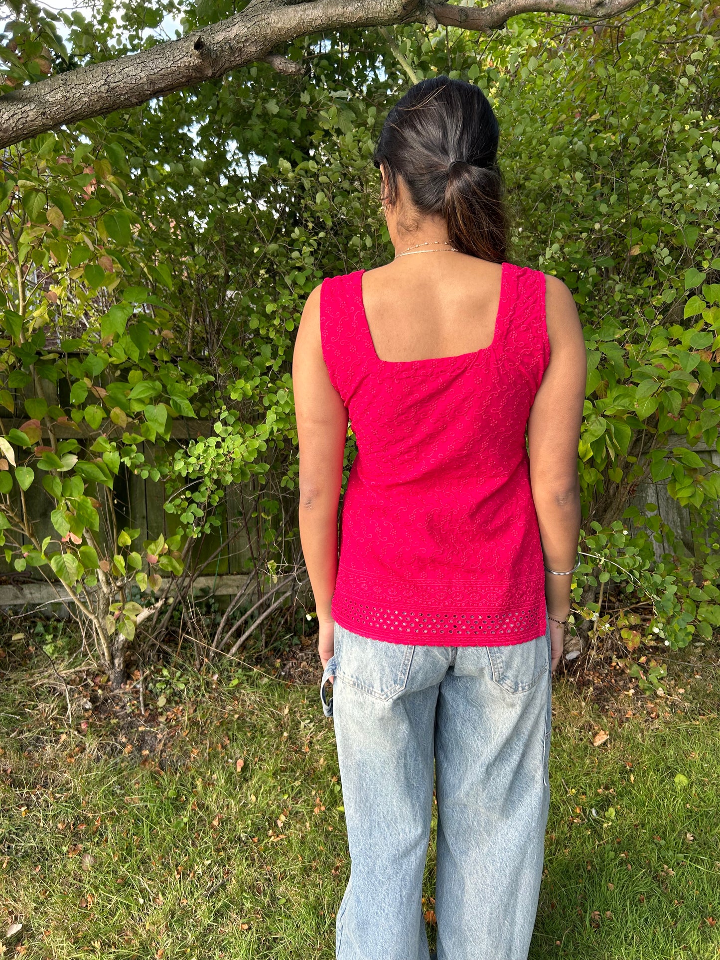 Chikankari cotton top