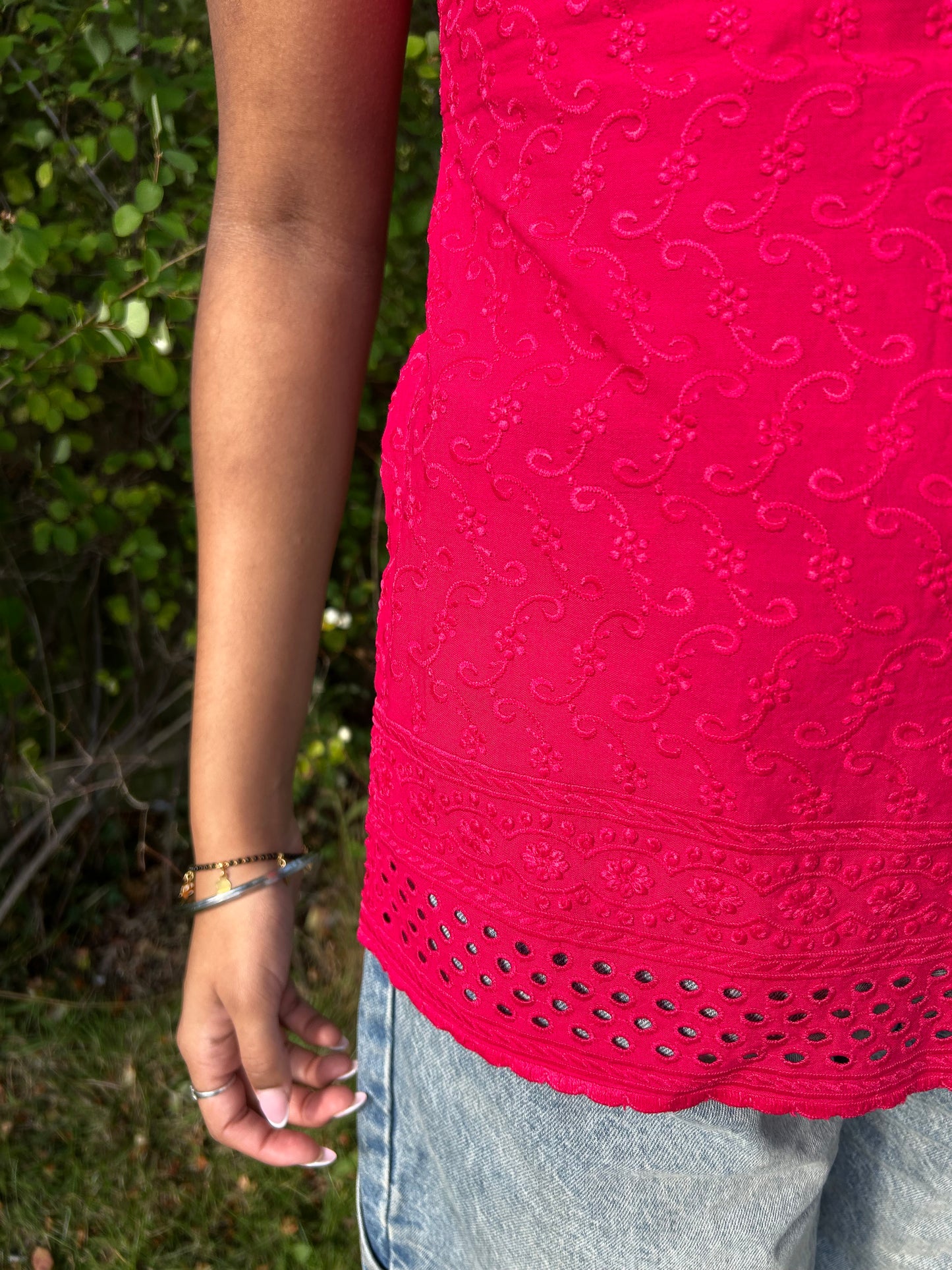 Chikankari cotton top