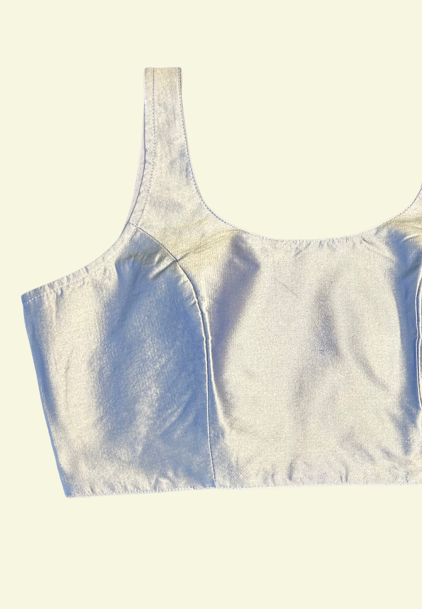 Chanderi Silk Corset Top