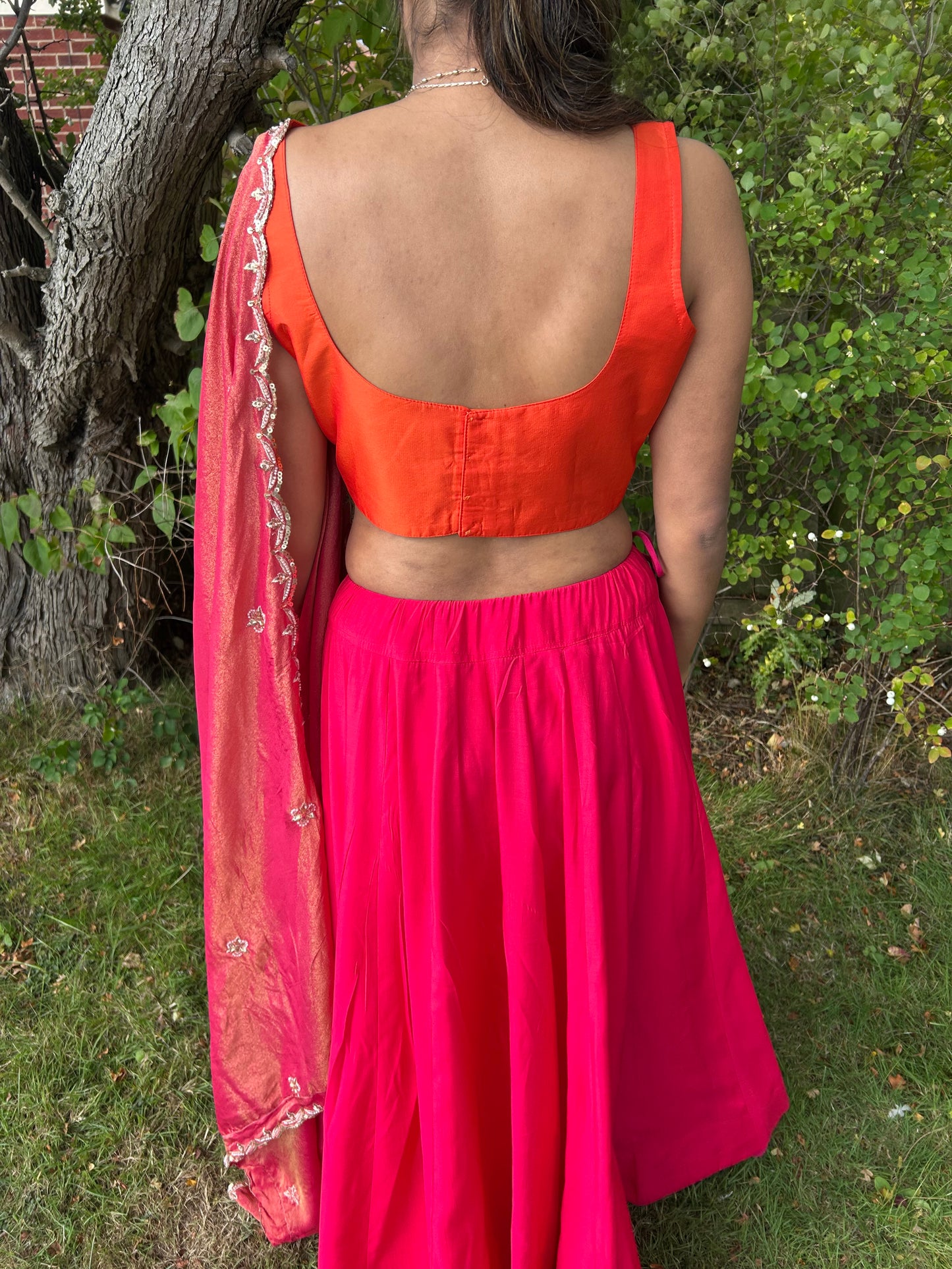 Chandari Silk Corset Top